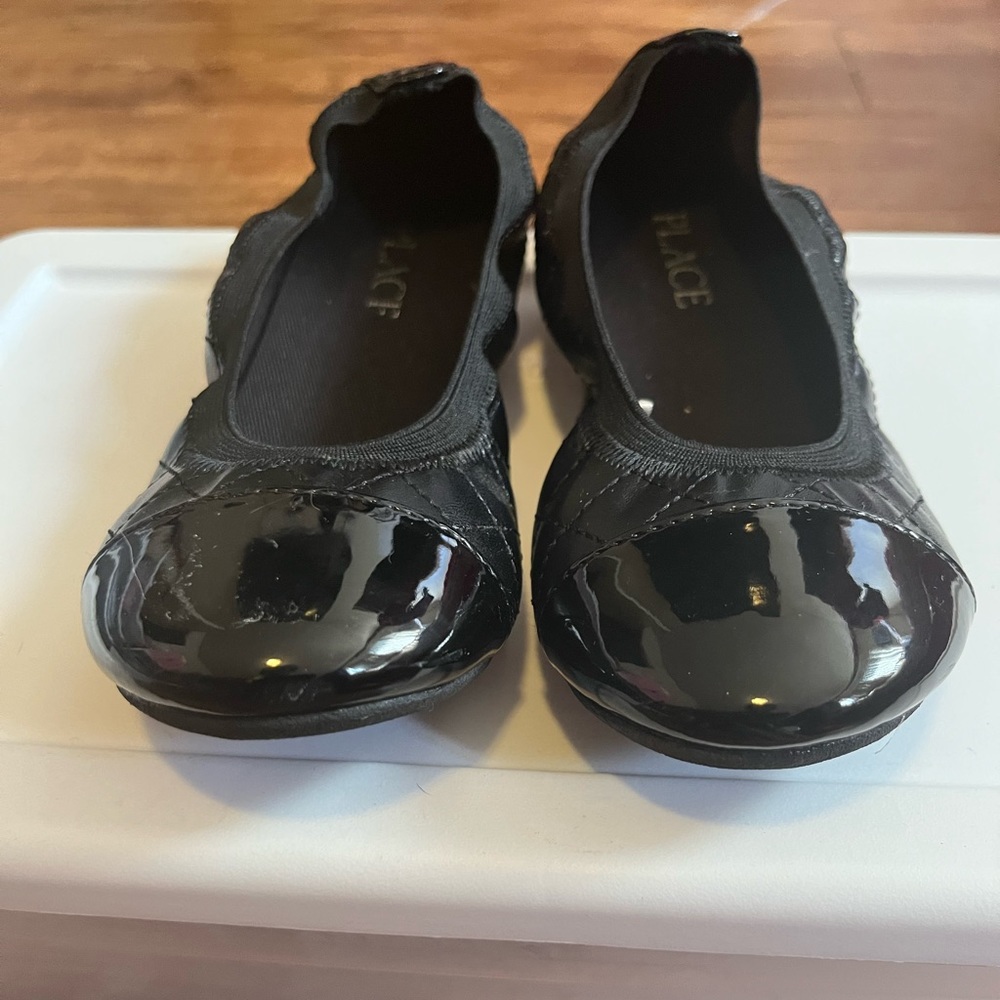 Girls Quilted Ballet Flats